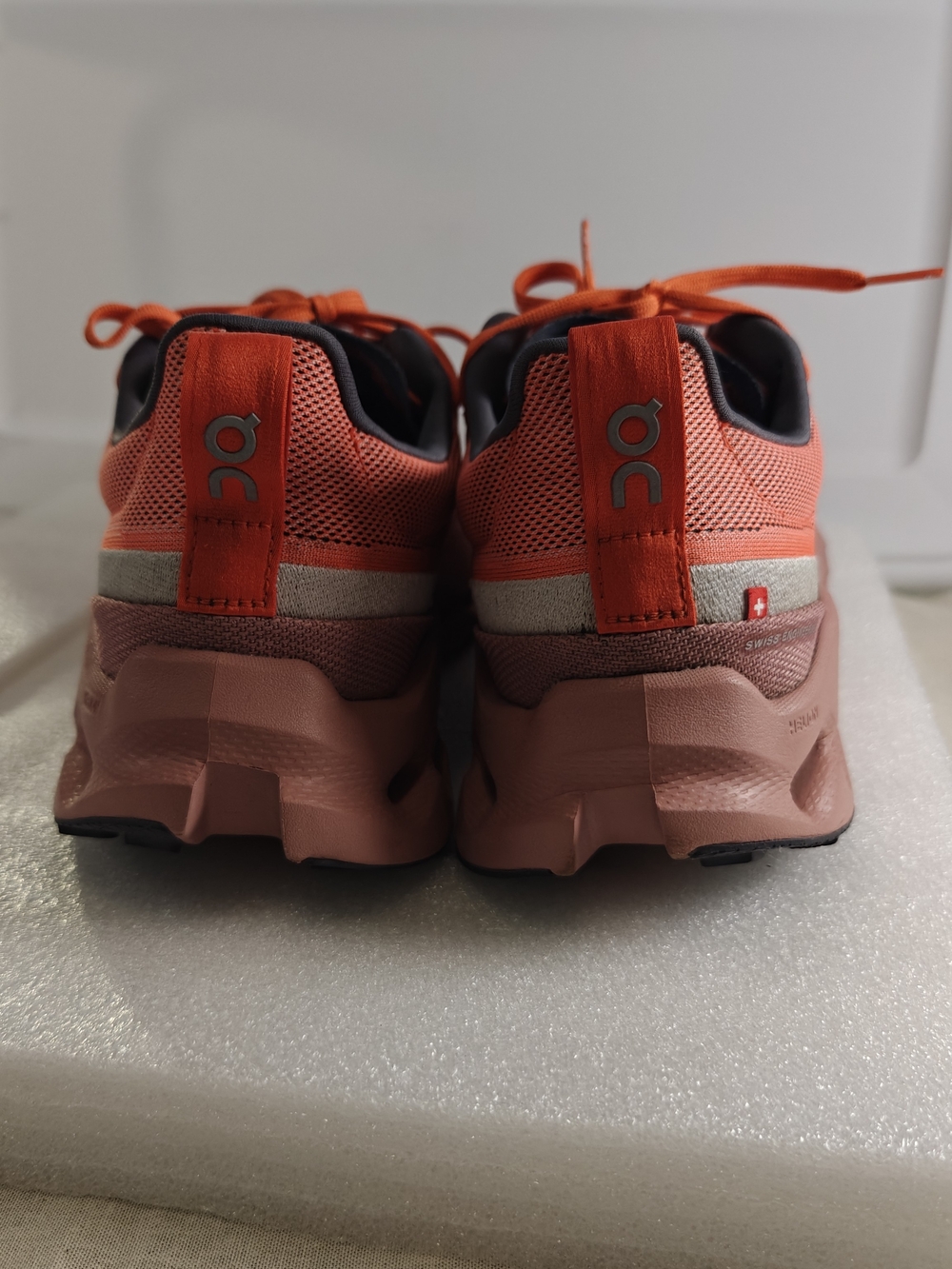 On Running Cloudsurfer Trail Mens Shoes Orange Size 12M Trail Running Sneakers - Picture 5 of 9